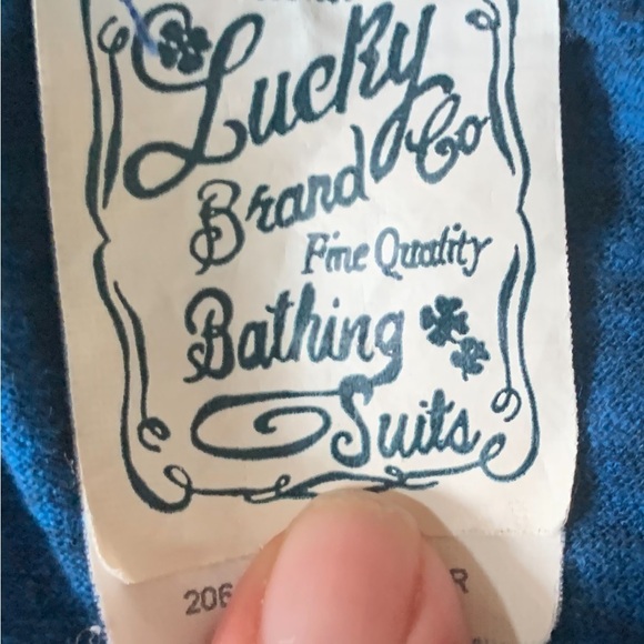 Lucky Brand Blue Bathing Suit Coverup Size XS-S - Picture 12 of 12
